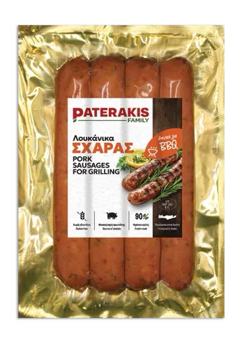 Pork Sausages for Grilling 240g — pack photograph